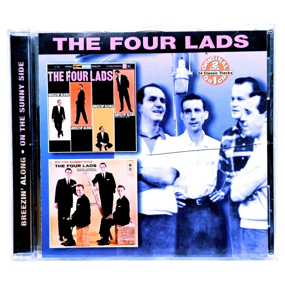 Four Lads Breezin‎ Along On The Sunny Side CD COL-CD-6648 Vocal Jazz 1950s EUC